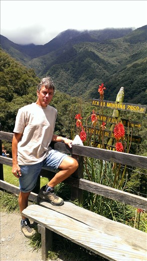 Mountain top view - Valle de Cocora
