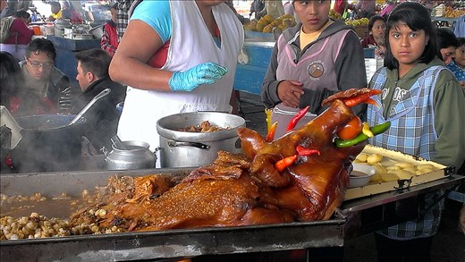 Banos - local market
