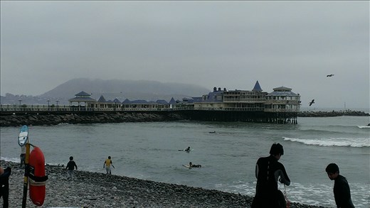 On the beach - Lima