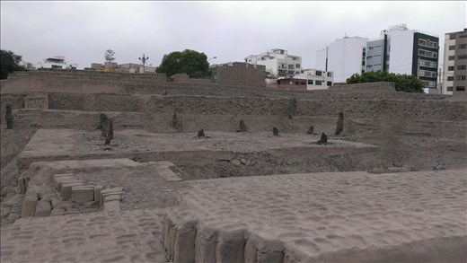 Huaca Pucllana inca ruins - Miraflores - Lima