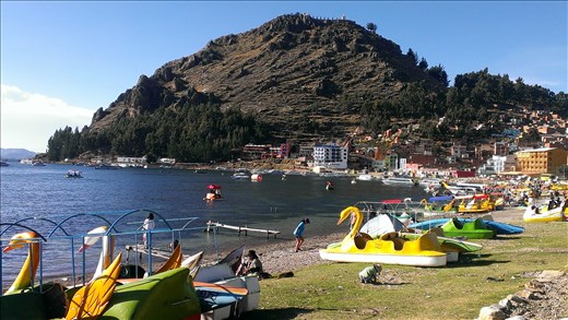 Copacabana - shore line