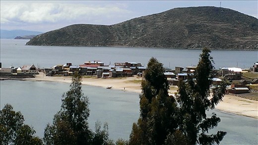 Isla del Sol - view from ridge