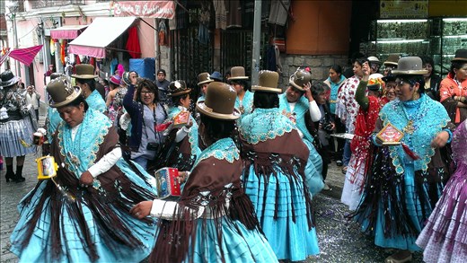 La Paz - artisan parade