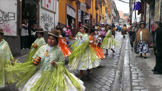 La Paz - artisan parade