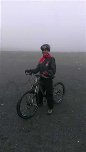 DRBR - Gary bout to set off on 22km tarmac ride