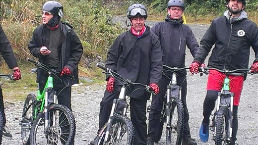 DRBR - Start of death road ride down