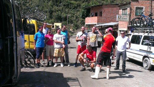 DRBR - group photo - all down safely