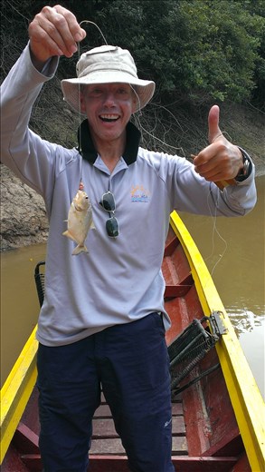 Pampas - piranha fishing - dinner