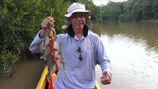 Pampas - fish for dinner