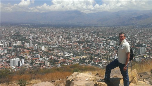 Cochabamba - view from Jesus statue