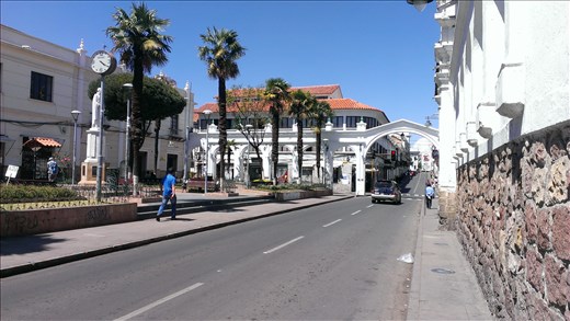 Sucre - streetscape