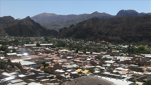 Tupiza - view from hill