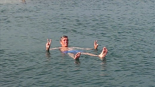 Laguna Cejar - Floating