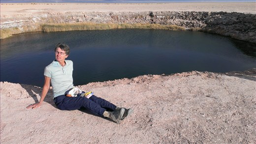 Atacama desert - sinkhole