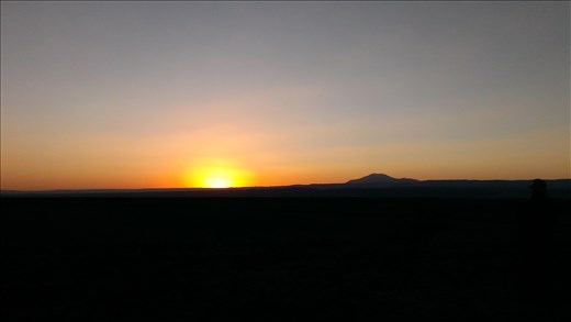 Atacama desert - sunset