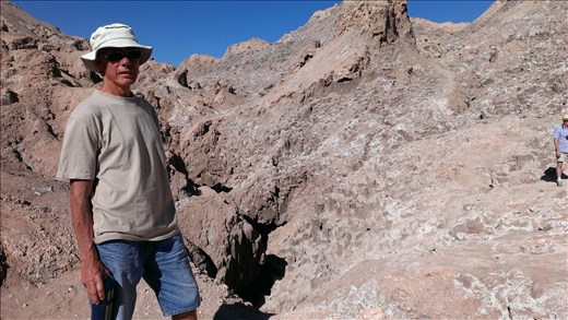 San Pedro - salt rock formations