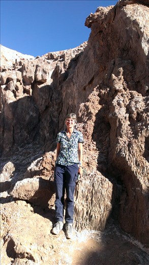 San Pedro - salt rock formations