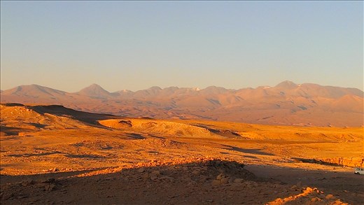 San Pedro - desert sunset