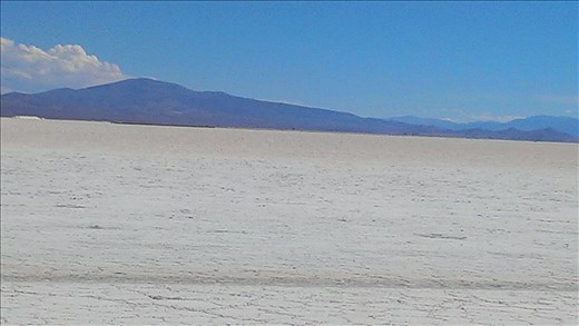 Salt Flat -North Argentina - on way to Salta
