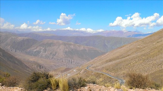 The Andes on road to Salta