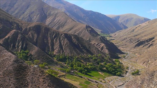 The Andes on road to Salta