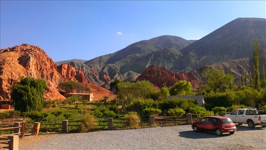 Thru a valley on way to Salta