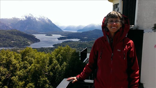 View from lookout - Bariloche