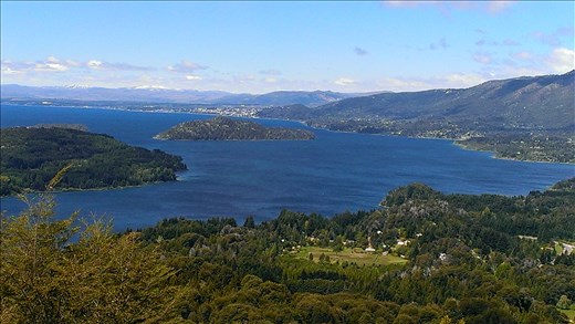 View from lookout -  Bariloche