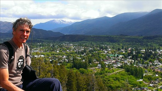 El Bolson - view from lookout