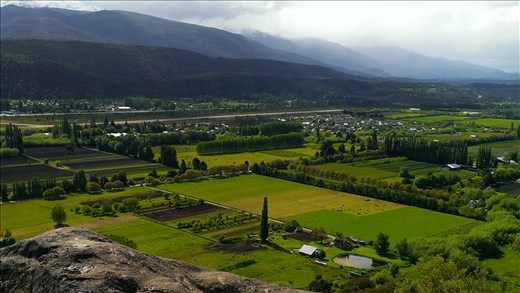 El Bolson - view from lookout