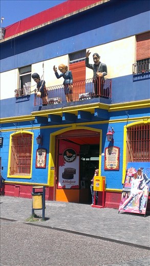 Caminito area of La Boca - Buenos Aires