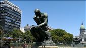 Thinker statue - Plaza del Congresso - Buenos Aires: by jugap, Views[136]