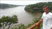 Meeting point of 3 countries - Argentina,Brazil(background right),Paraguay(LHS): by jugap, Views[118]