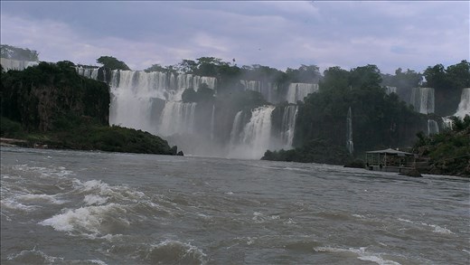 Iguazu Falls - water level