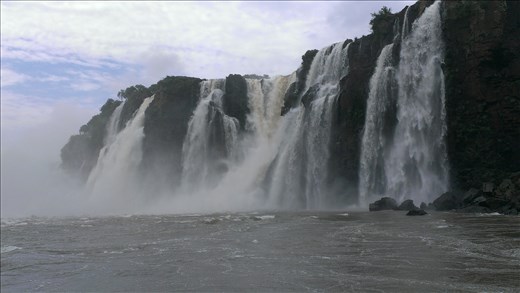 Iguazu Falls - water level