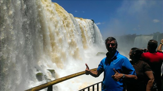 Devil's Throat area of Iguazu Falls