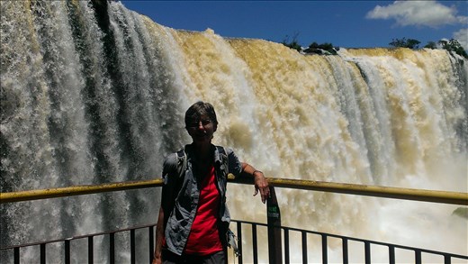 Devil's Throat area of Iguazu Falls