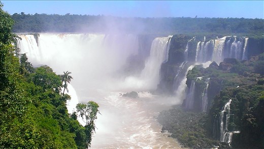 Looking back at Devil's Throat