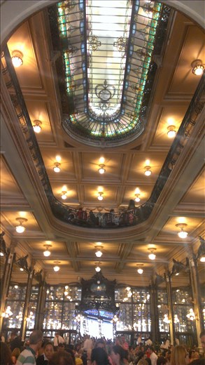 Rio de Janeiro - interior of old tea house - Confeitaria Colombo