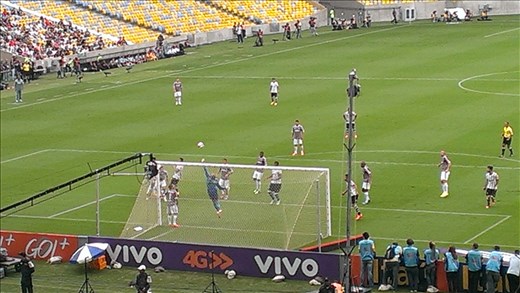 Macarana stadium - Fluminese vs Corinthians game 