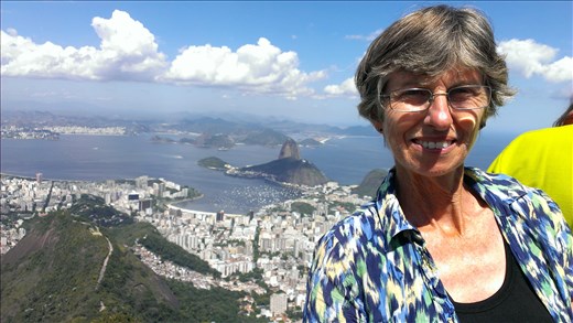 View from top Cristo Redentor