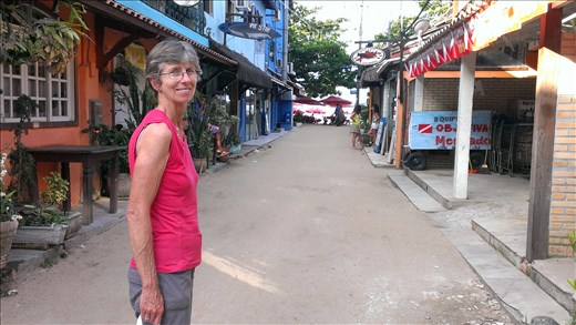 Ilha Grande - Abraao township streescape