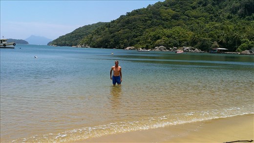 Ilha Grande - swim stop on hike