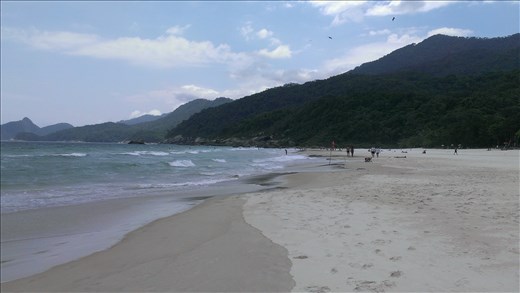 Ilha Grande - Lopes Mendes -white sand beach