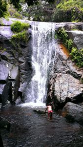 Ilha Grande - waterfall near Abraao: by jugap, Views[320]