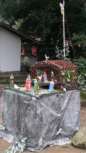 Ilha Grande - xmas reminder in Abraao