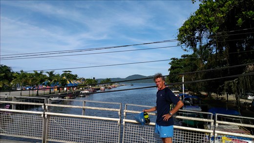 Paraty - bridge over river in town