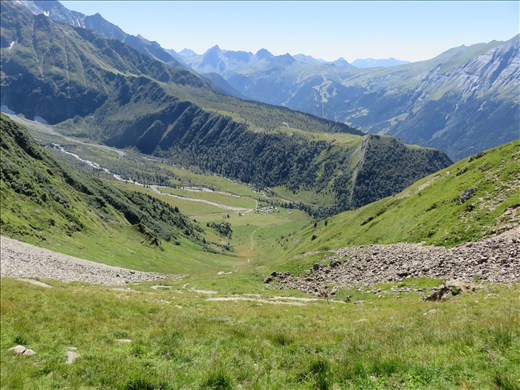 Alp views from top of Col de Tricot