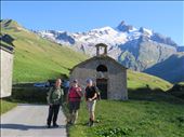 Small church along way.Background -general area where we are headed.: by jugap, Views[309]