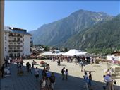 Town piazza - Courmayeur: by jugap, Views[318]